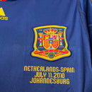 Camisa da Espanha Retrô 2010 Final Copa do Mundo