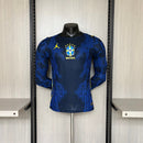 Camisa Brasil x Jordan 2026 Manga Longa Versão Jogador