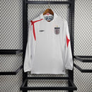 Camisa Inglaterra Manga Longa Retrô 2005
