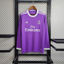 Camisa Real Madrid Manga Longa Retrô 17/18