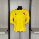 Camisa Colombia Manga Longa Modelo Jogador 2026 COPA DO MUNDO