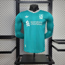 Camisa Liverpool 25/26 III Manga Longa Modelo Jogador