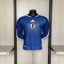 Camisa Japão Manga Longa modelo Jogador 2026 COPA DO MUNDO