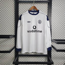 Camisa Manchester United 1999 Retrô Manga Longa