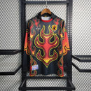 Camisa Seleção Japão Manga Longa Retrô 1998