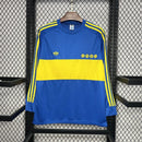 Camisa Boca Juniors Retrô 1981 Manga Longa