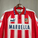 Camisa Atlético de Madrid Retrô 1994/1995 Manga Longa