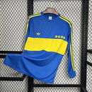 Camisa Boca Juniors Retrô 1981 Manga Longa