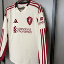 Camisa Liverpool 25/26 Away Manga Longa