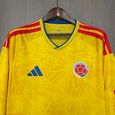 Camisa Colombia Manga Longa 2026 COPA DO MUNDO