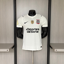Camisa Corinthians 26/27 Versão Jogador + Patch Campeão Copa do Brasil 2025