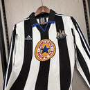 Camisa Newcastle Retrô Manga Longa 99/00