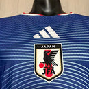Camisa Japão Manga Longa modelo Jogador 2026 COPA DO MUNDO