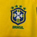 Camisa Seleção Brasileira Manga Longa Retrô 2002