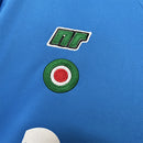 Camisa Napoli Manga Longa Retrô 1987/1988
