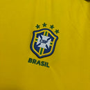 Camisa Seleção Brasileira Retrô 1998 Manga Longa
