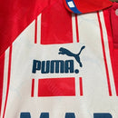 Camisa Atlético de Madrid Retrô 1994/1995 Manga Longa