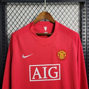 Camisa Manga Longa Manchester United 07/08