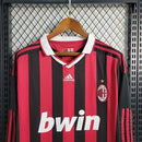 Camisa Milan Retrô 09/10 Manga Longa