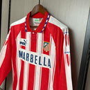 Camisa Atlético de Madrid Retrô 1994/1995 Manga Longa