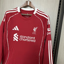 Camisa Liverpool 25/26 Manga Longa