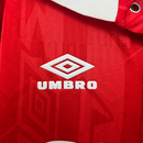 Camisa Manchester United Manga Longa Retrô 92/93