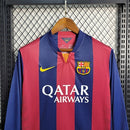 Camisa Retrô Barcelona 14/15 Manga Longa
