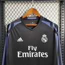 Camisa Reala madrid Manga Longa Retrô 16/17