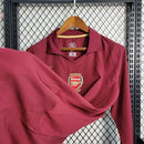 Camisa Retrô Arsenal Total 90 2005 Manga Longa