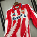 Camisa Atlético de Madrid Retrô 1994/1995 Manga Longa