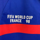 Camisa Seleção Franã Retrô 1998 Manga Longa
