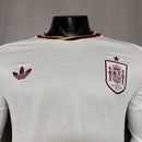 Camisa Espanha Away 2026 Versão jogador Manga Longa