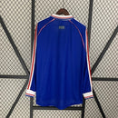 Camisa Seleção Franã Retrô 1998 Manga Longa