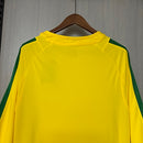 Camisa Seleção Brasileira Manga Longa Retrô 2002