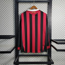 Camisa Milan Retrô 09/10 Manga Longa