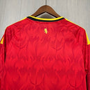 Camisa Bélgica Manga Longa 2026 COPA DO MUNDO