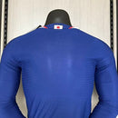 Camisa Japão Manga Longa modelo Jogador 2026 COPA DO MUNDO