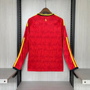 Camisa Bélgica Manga Longa 2026 COPA DO MUNDO