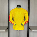 Camisa Colombia Manga Longa Modelo Jogador 2026 COPA DO MUNDO
