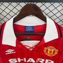 Camisa Manchester United Manga Longa Retrô 92/93