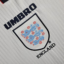 Camisa Seleção Inglaterra Manga Longa Retrô 1998