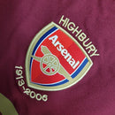 Camisa Retrô Arsenal Total 90 2005 Manga Longa