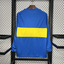 Camisa Boca Juniors Retrô 1981 Manga Longa